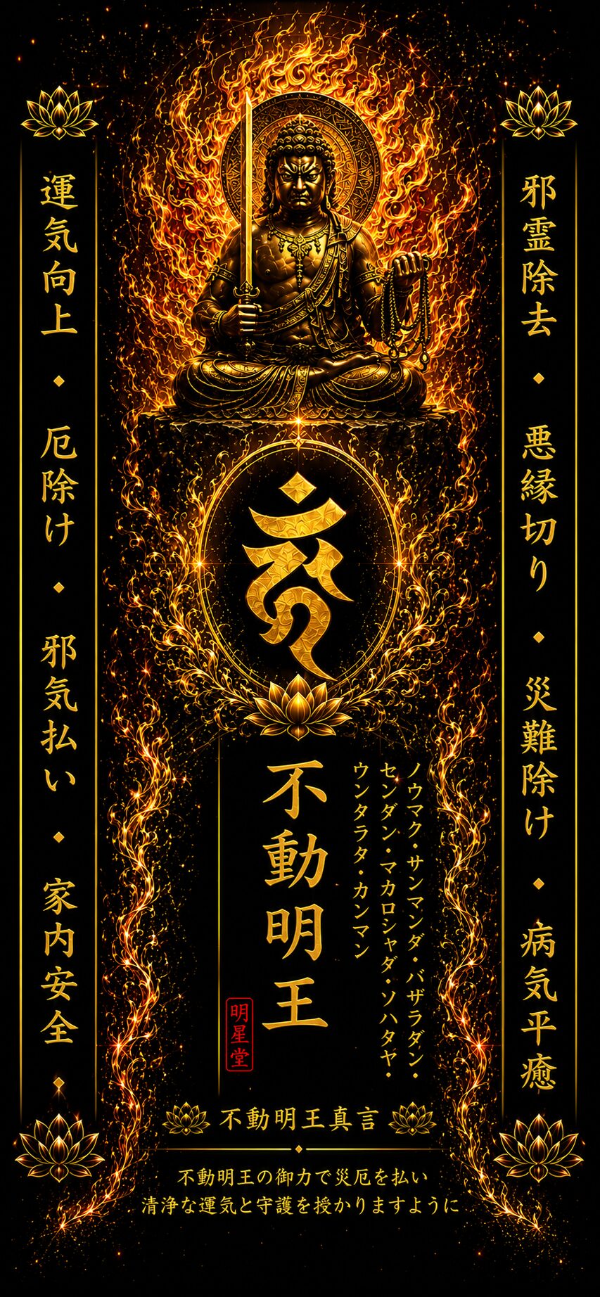 不動明王 護符