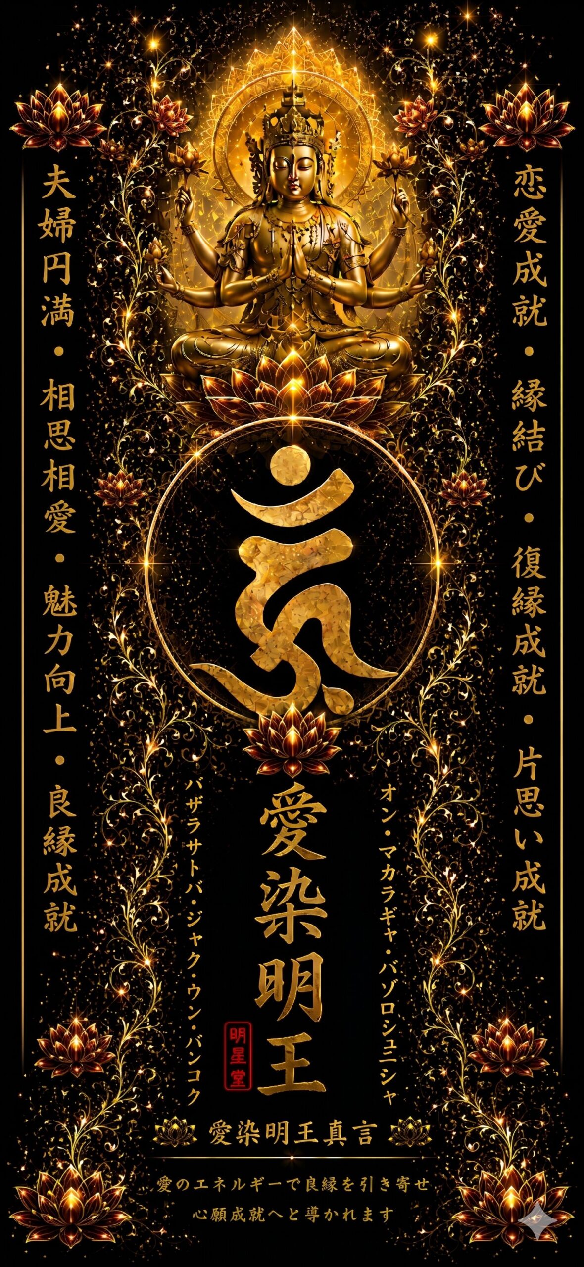 愛染明王 護符