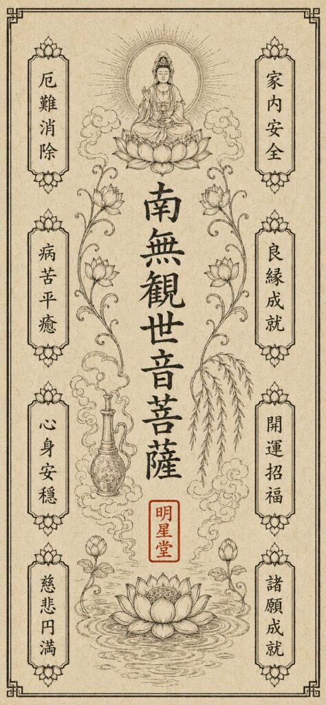 観世音菩薩 護符