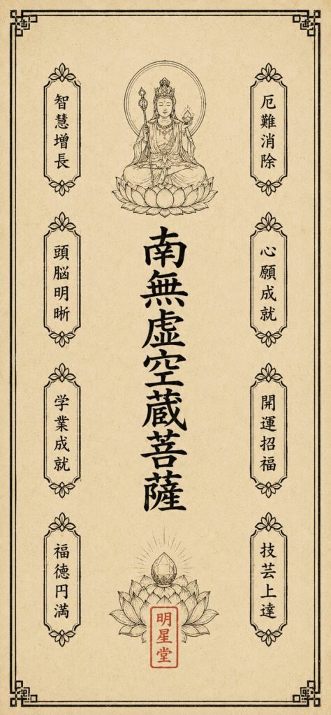 虚空蔵菩薩 護符